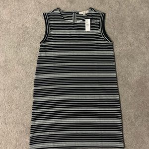 Navy and white LOFT dress
